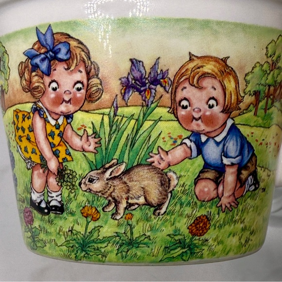 2 Vintage Campbell Kids Soup Mugs - Picture 2 of 10